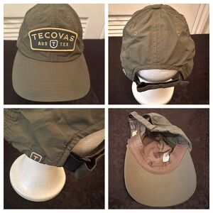 Tecovas Khaki Green Baseball SnapBack hat